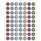 Teacher Created Resources Wildflowers Mini Stickers, 7 Designs, 4536PK 6702 - alternate 4